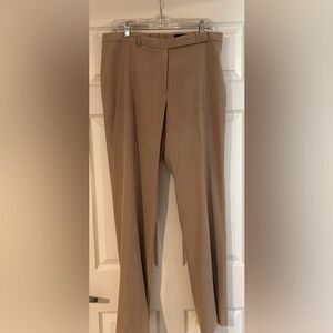 Hennes Faux Suede Tan Dress Pants 44 EU EXCELLENT CONDITION